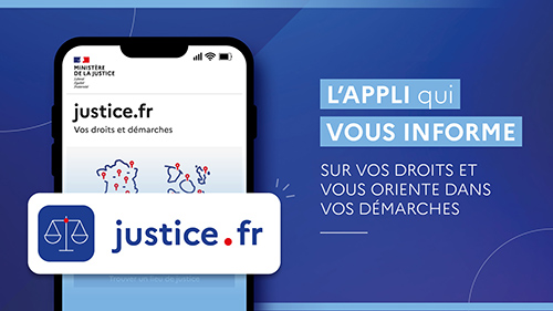 Application mobile justice.fr