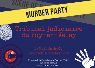 Affiche NDD 2023 TJ Le Puy-en-Velay