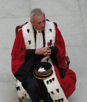 Eric NEGRON, premier président de la cour d'appel d'Aix-en-Provence