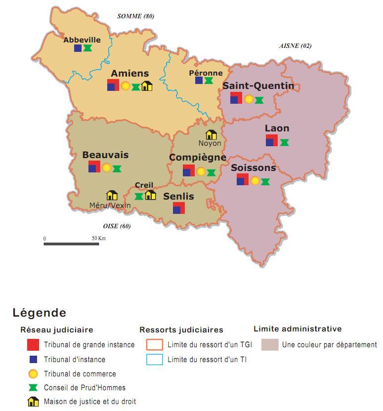 Carte du ressort