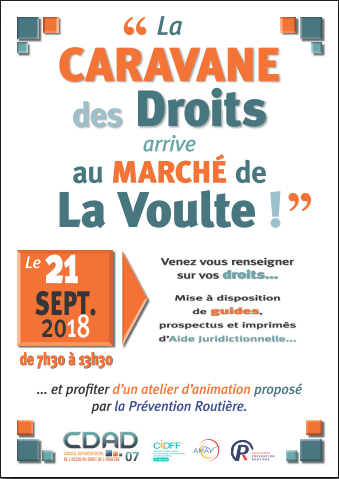 Affiche de la caravane