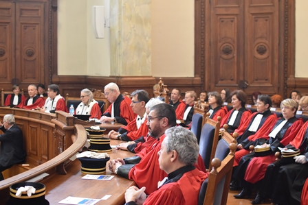 La cour - Audience de rentrée 2019