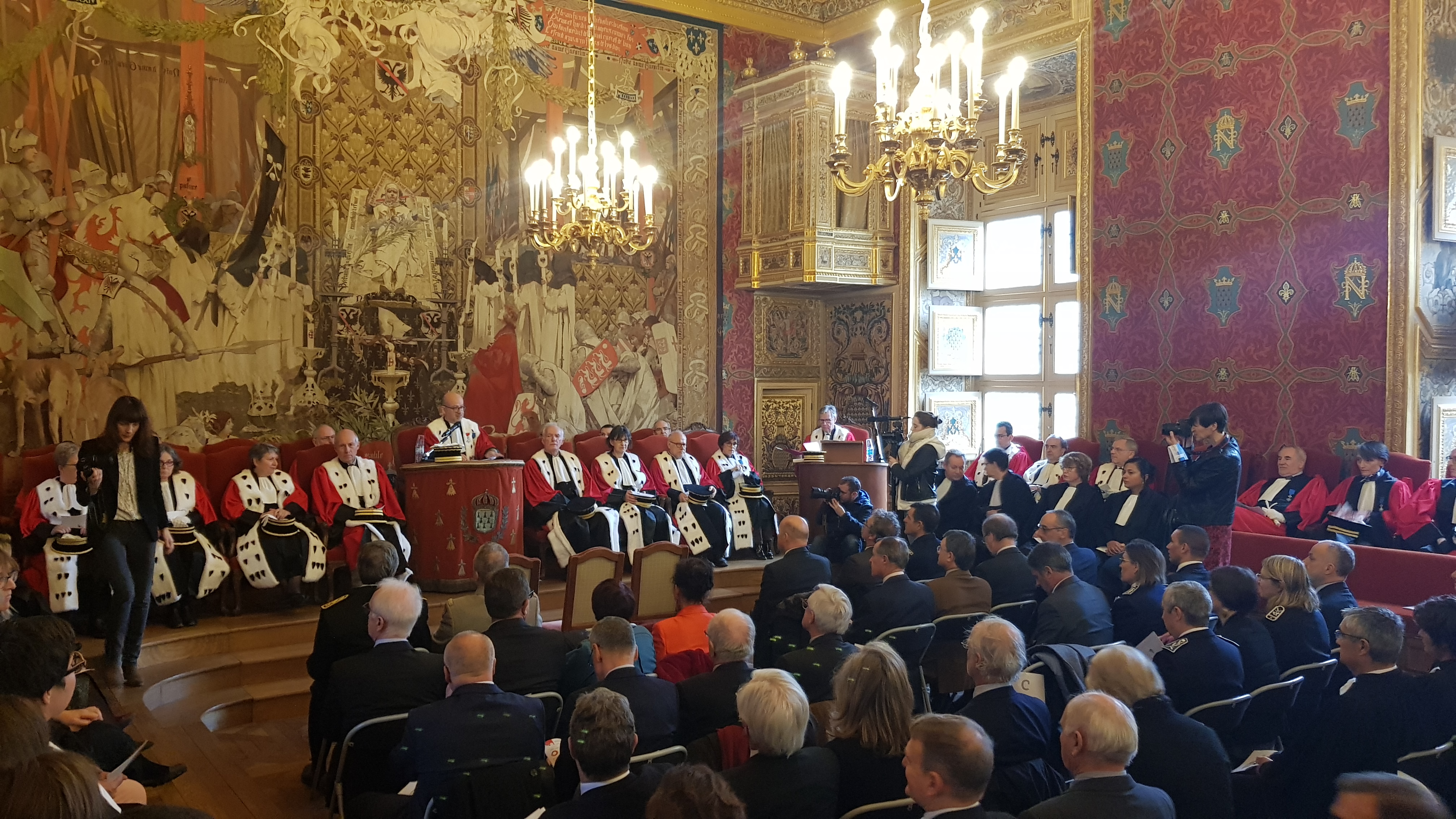 Audience solennelle de rentrée de la cour d'appel de Rennes