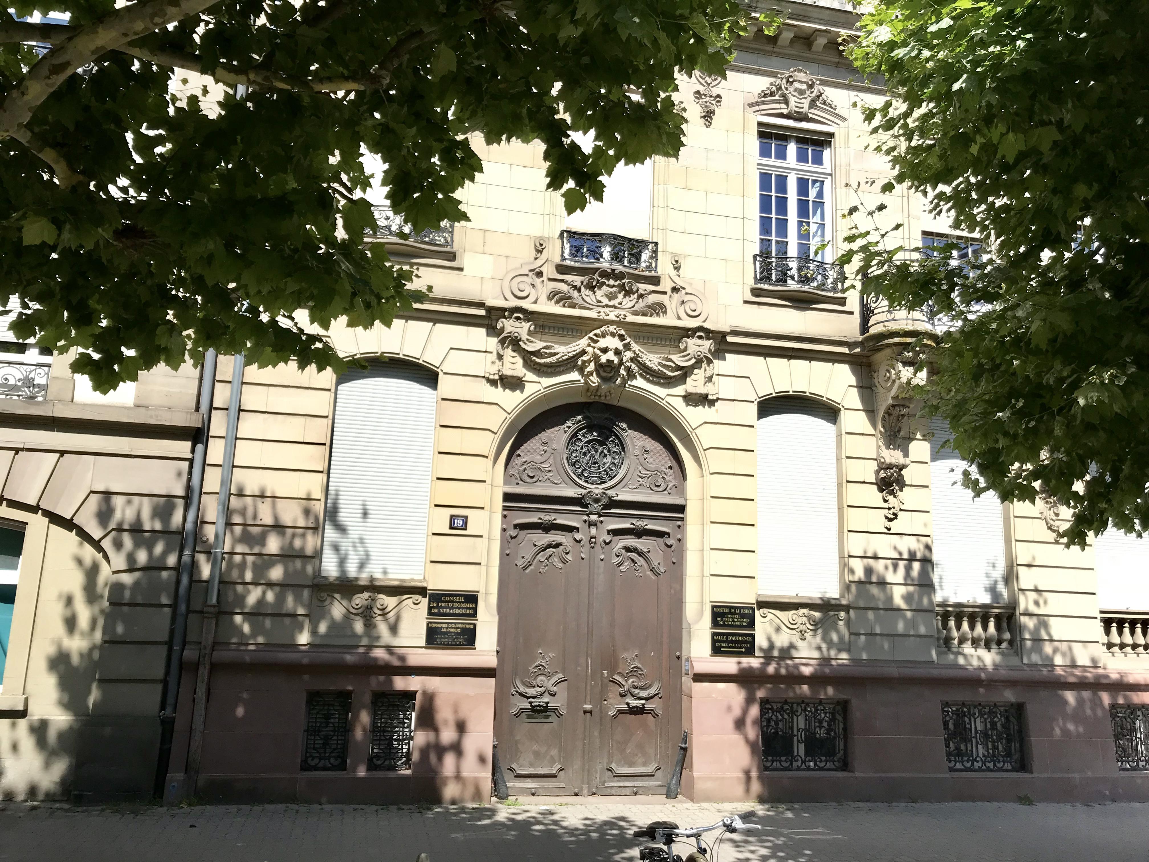 Photo du conseil de Prud'Hommes de Strasbourg