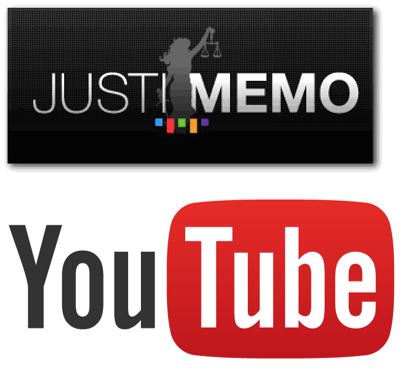 Logo JUSTIMEMO ET YOUTUBE