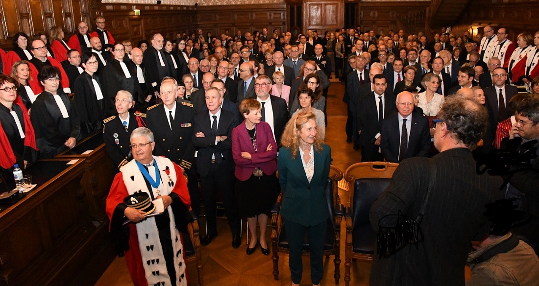 Audience d'installation de M. le Premier Président