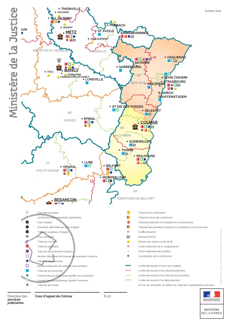 Carte du ressort LPJ