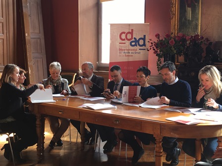 CDAD SAVOIE : Signature convention constitutive 