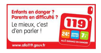 Visuel enfants en danger