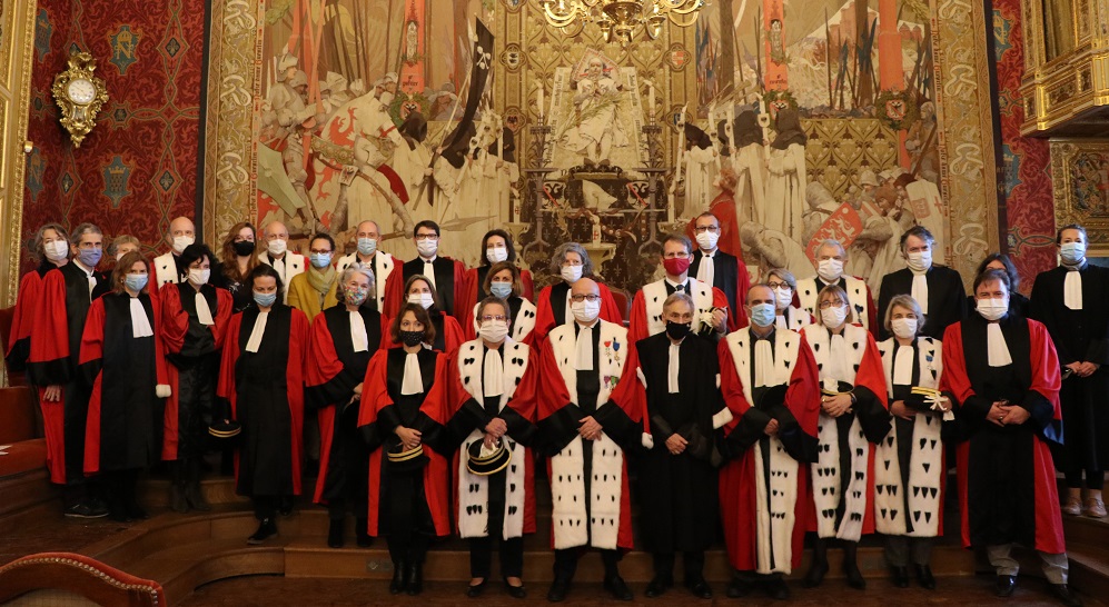 Audience solennelle de rentrée de la cour d'appel de Rennes 2021