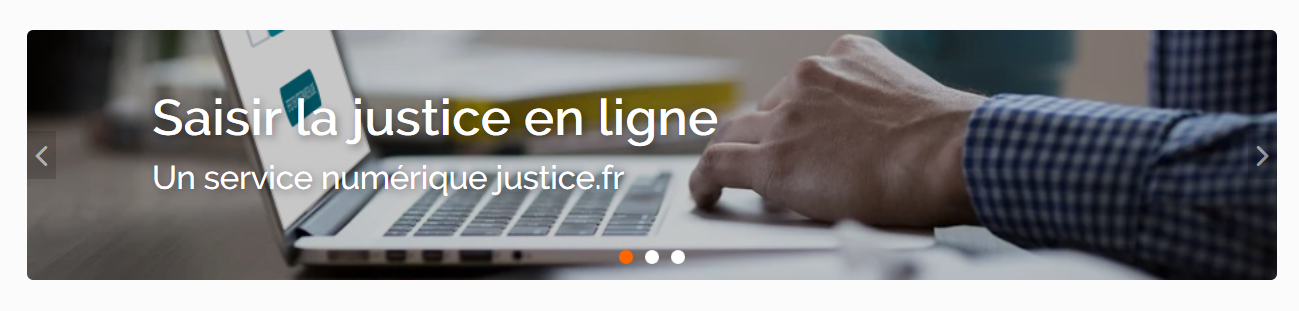 Saisir la justice en ligne