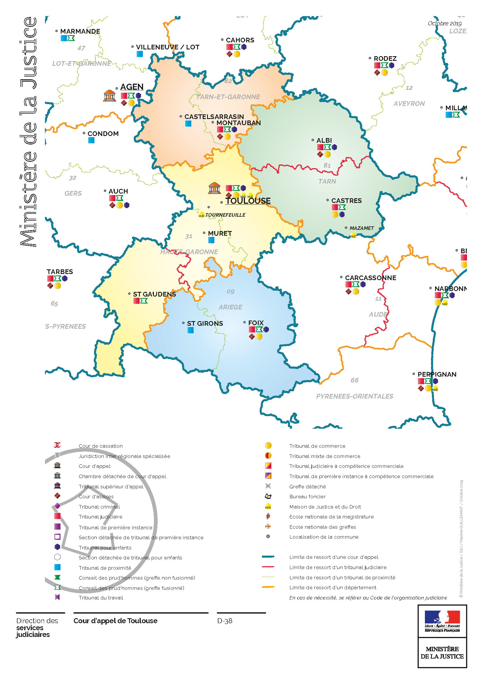 carte du ressort