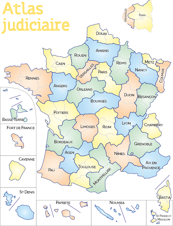 Carte judiciaire nationale