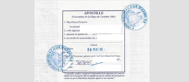 APOSTILLE