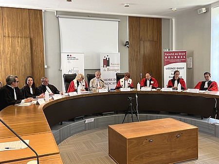 Jury du concours d'éloquence
