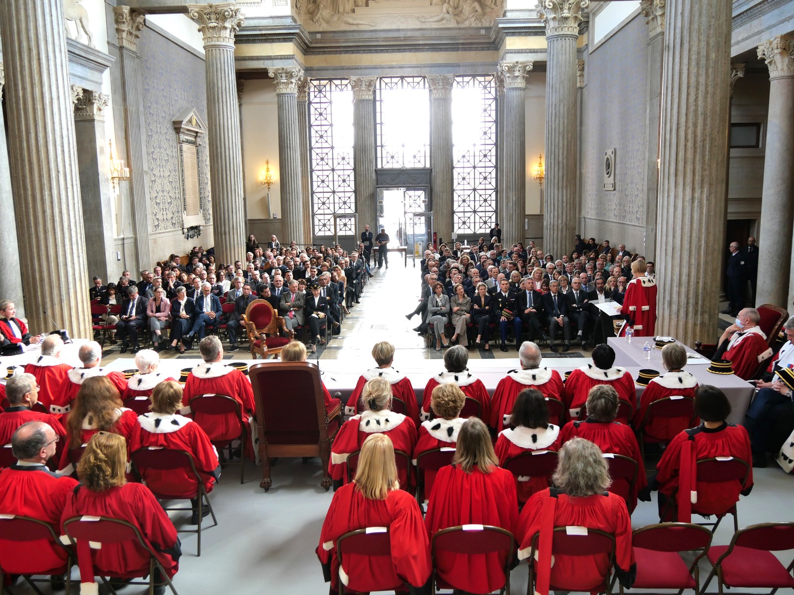 Audience solennelle de présentation de Anne Kostomaroff, procureur général