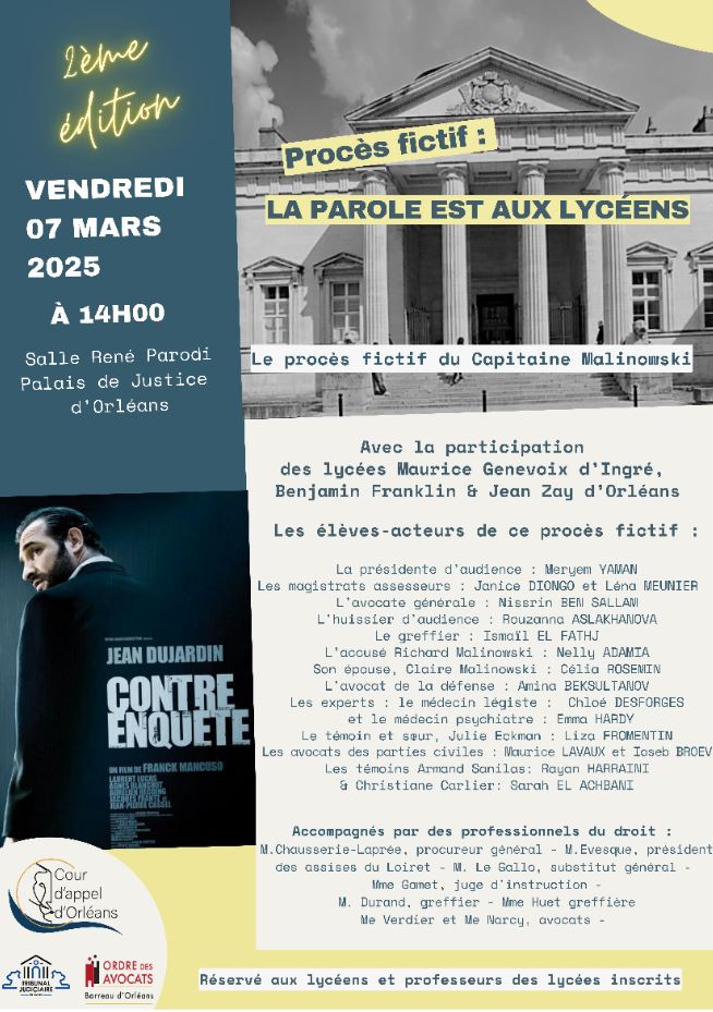 Parole aux lycéens 2025