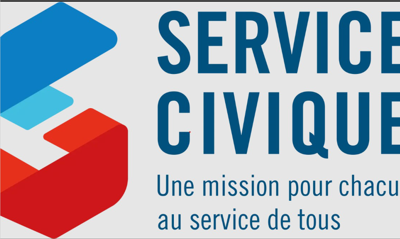 Affiche volontaire en service civique
