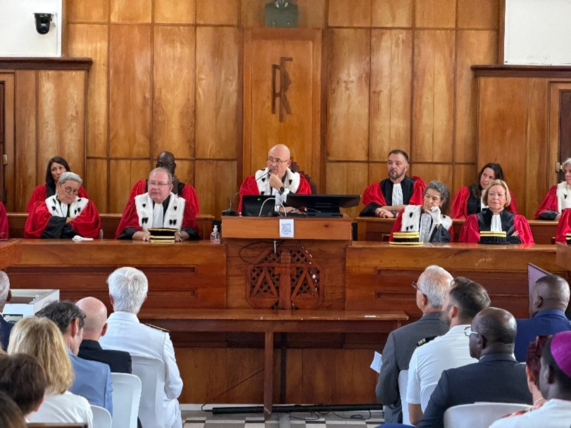 ouverture de l'audience solennelle de rentrée 2026