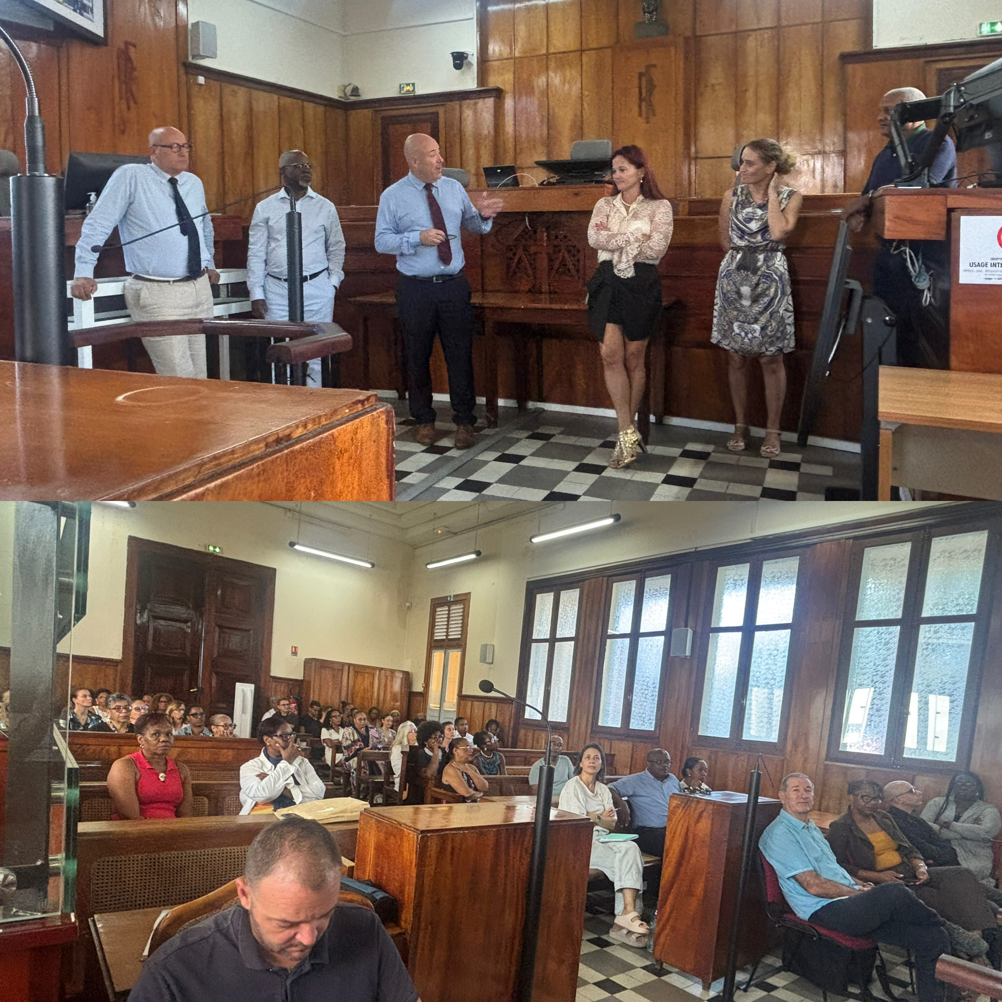 Ensemble du personnel judiciaire de la CA Basse-Terre