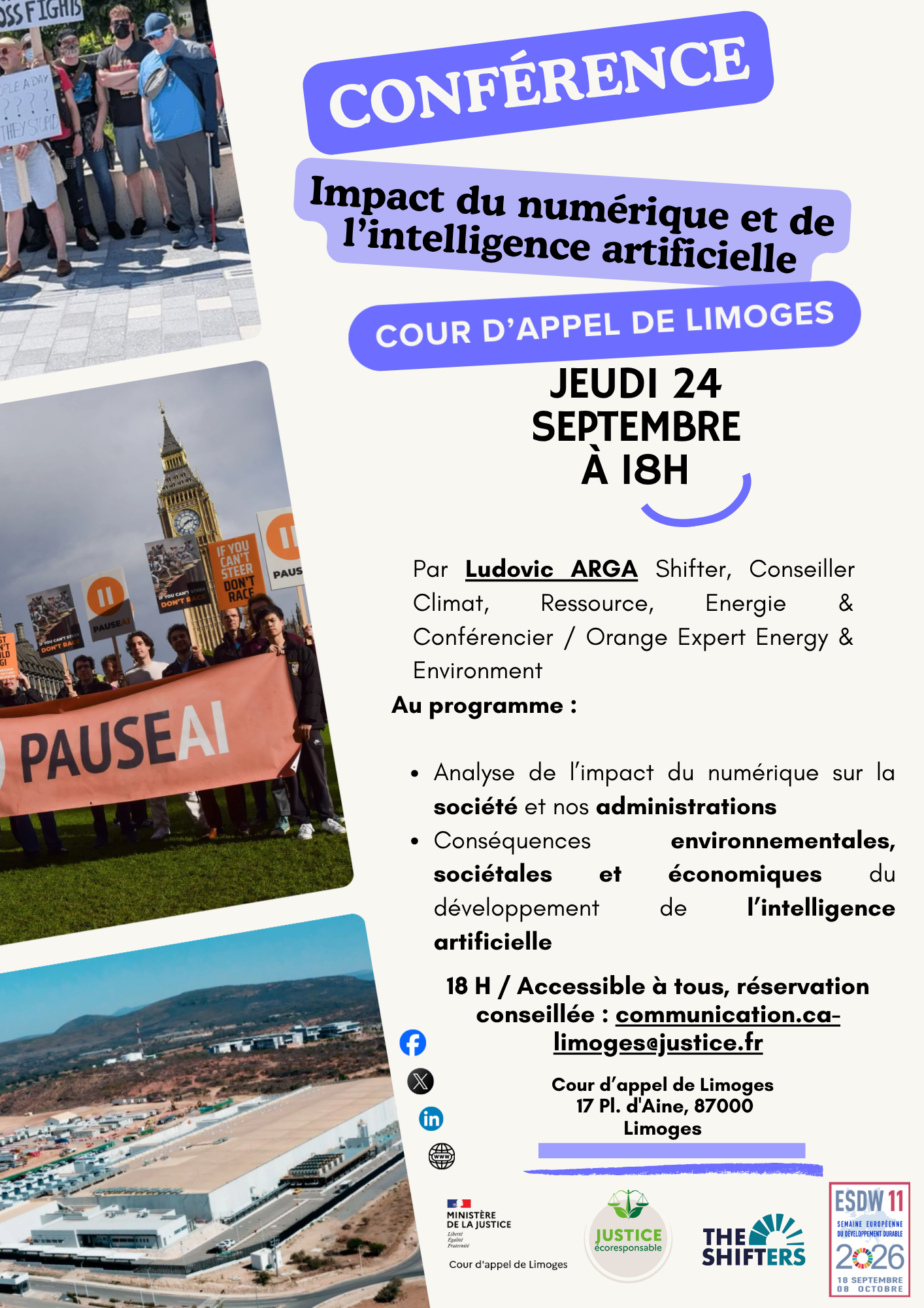 Conférence IA + conférence