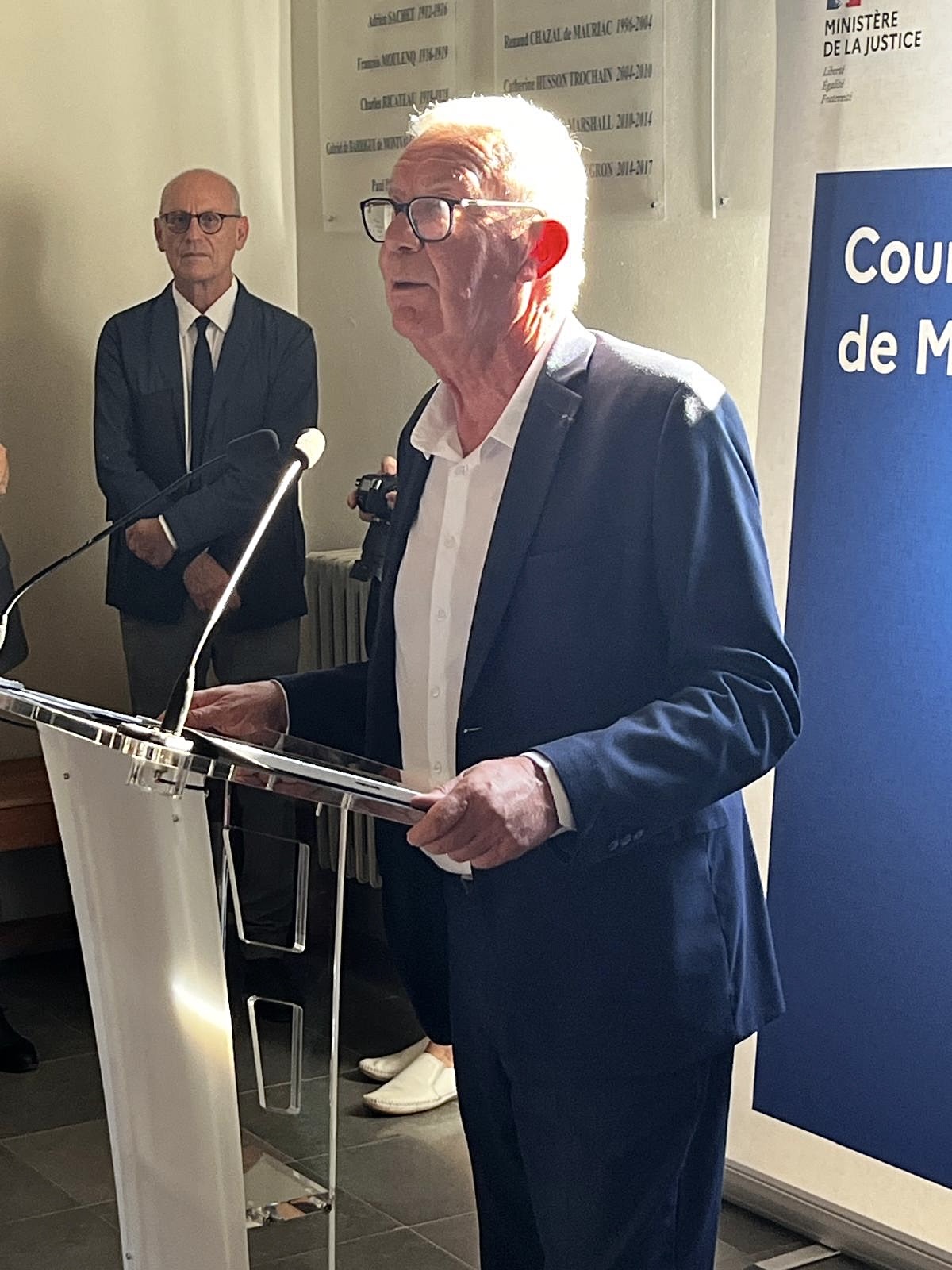 Départ JM Beney PG Montpellier