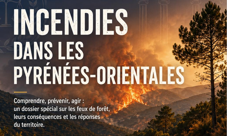 Incendies dans les Pyrénées-Orientales