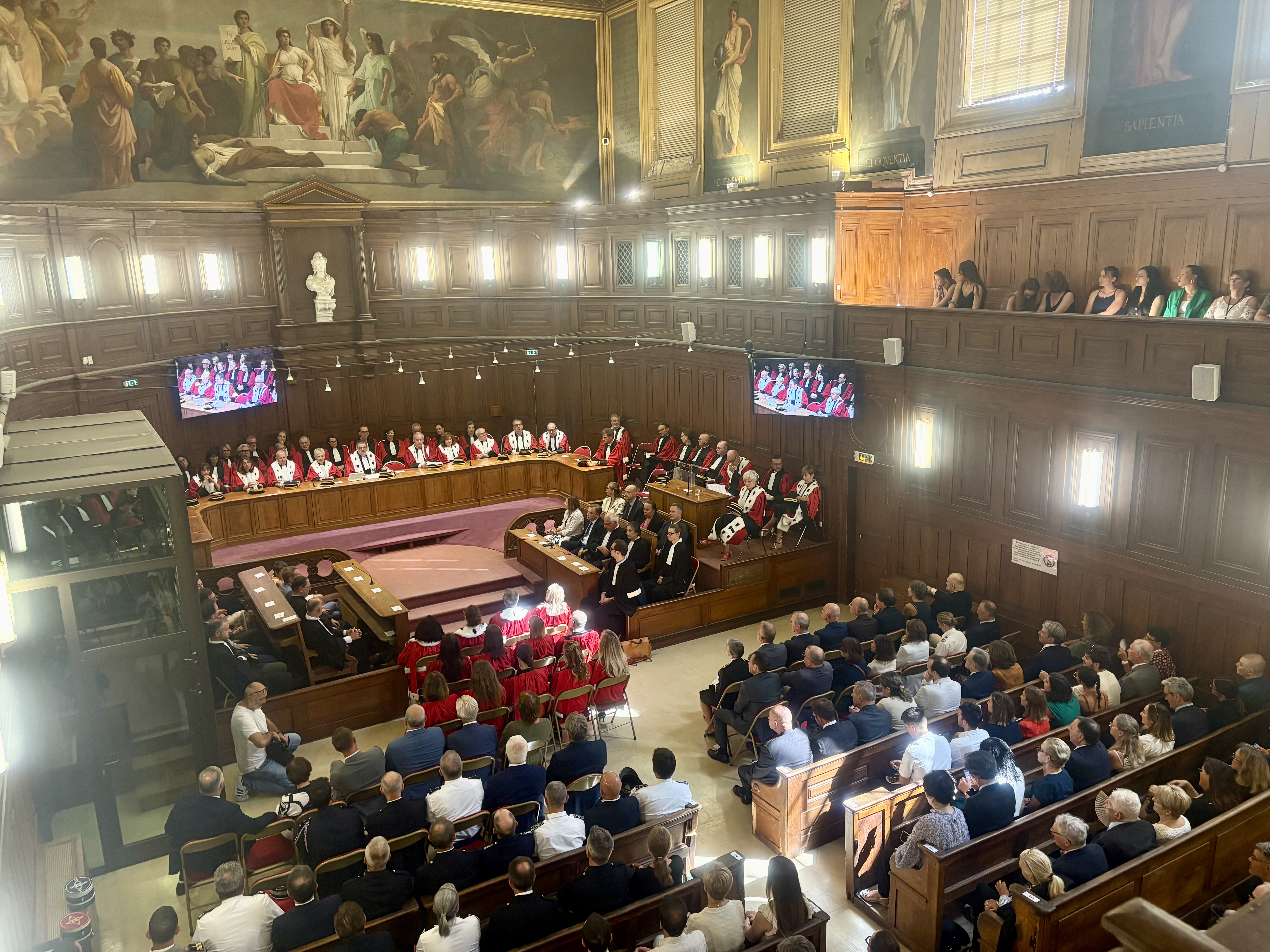 Audience solennelle 4 septembre 2026 à la cour d’appel de Montpellier