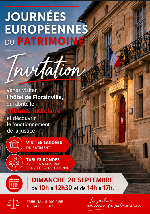 invitation au journées du patrimoine