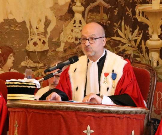 Xavier Ronsin, premier président de la cour d'appel de Rennes
