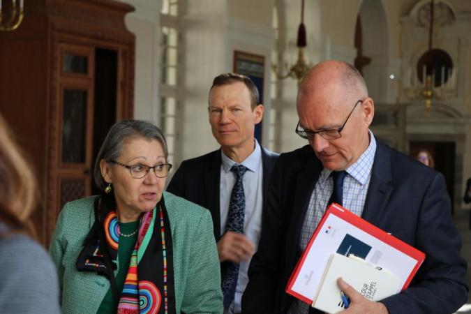 Les membres de la formation plénière du Conseil supérieur de la magistrature