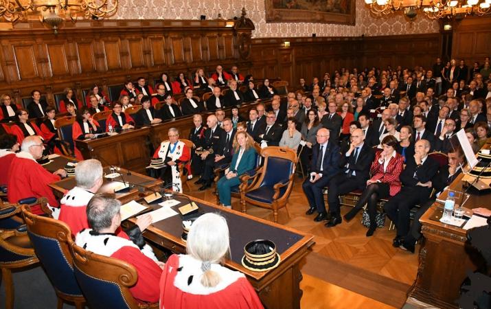 audience solennelle d'installation du premier président