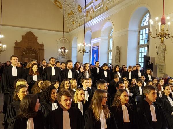 La prestation de serment des élèves avocats 2019