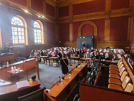 La salle de la cour d'assises