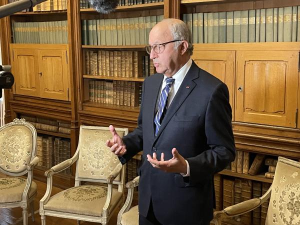 conseil constitutionnel - interview de Monsieur Fabius