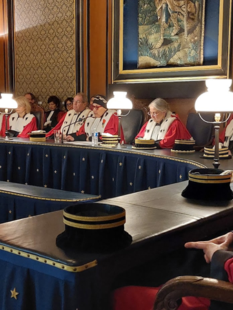 Discours première présidente