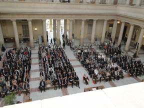 Audience d'installation du premier président