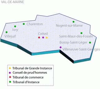 arrondissement judiciaire de Créteil