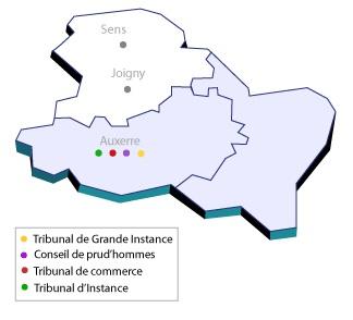 carte Auxerre