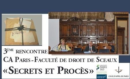 colloque "secret et procès"