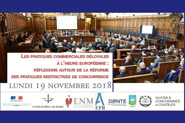 colloque du 19 novembre 2018