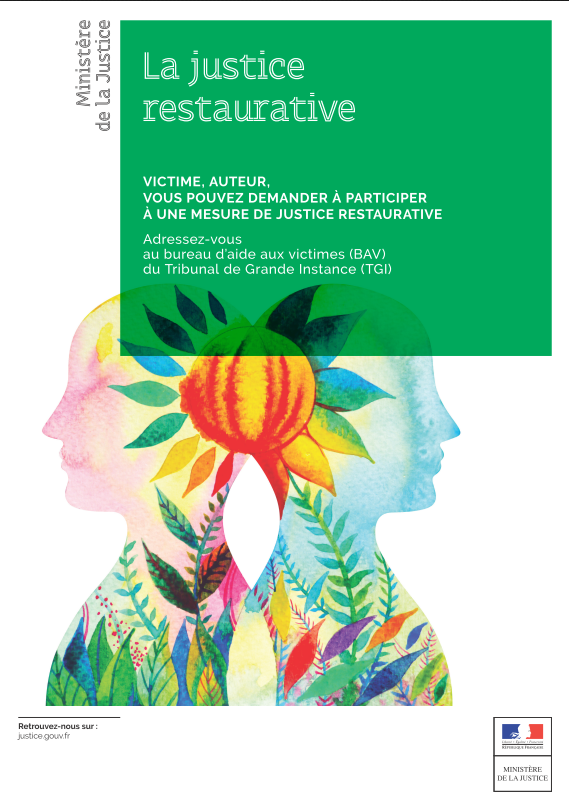 affiche justice restaurative