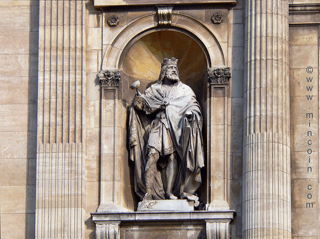 Statue de charlemagne