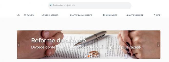justice.fr moteur de recherche