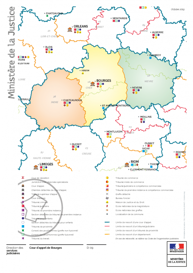 carte du ressort