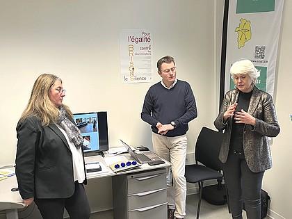 CDAD visite ministérielle