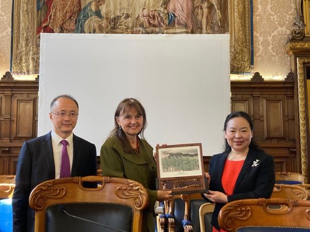 Visite à la cour d’appel de Paris d’une délégation chinoise 26 mai 2023