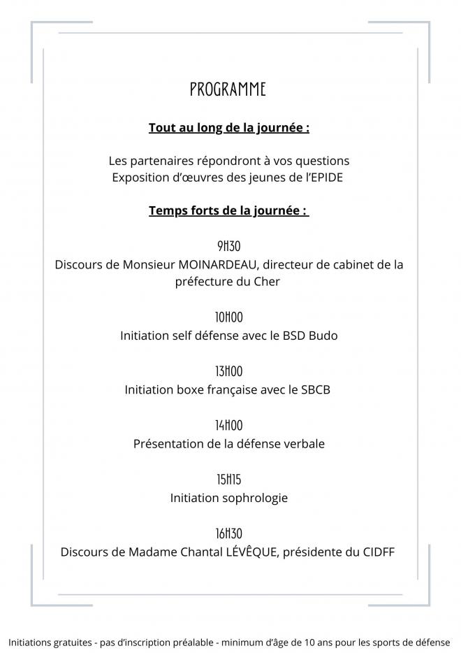 programme