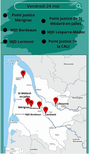 carte Gironde