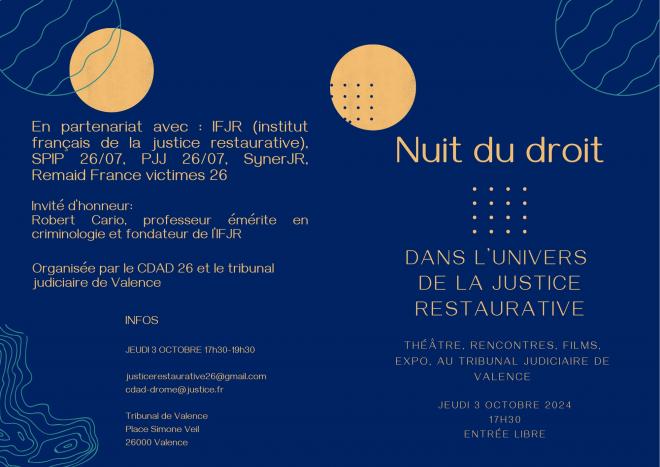 Nuit du droit à Valence